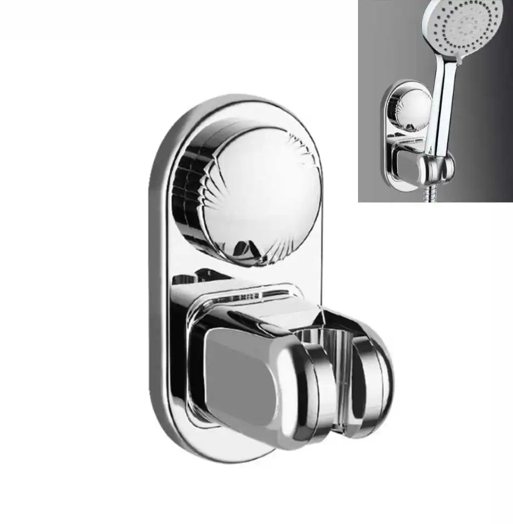 New Suction Cup Shower Holder Adjustable Shower Head Holder Handheld Holder Punch-Free Multi Angle Rotation Shower Bracket Oasis Select