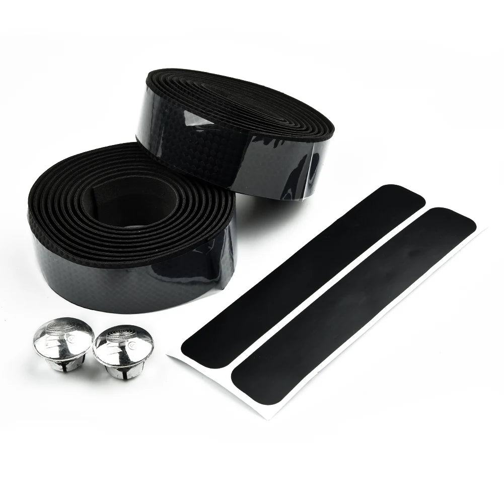 2pcs EVA Bicycle Handlebar Tape Tacing Bike Grips Non-Slip Cycling Handlebar Belt Anti-Slip Shockproof Wrap Riding Equipment Oasis Select