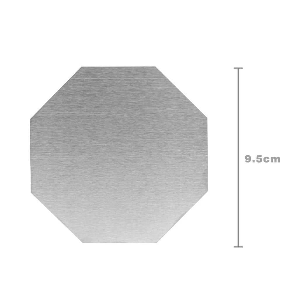 Stainless Steel Coaster Table Mat – Non-Slip, Heat Resistant