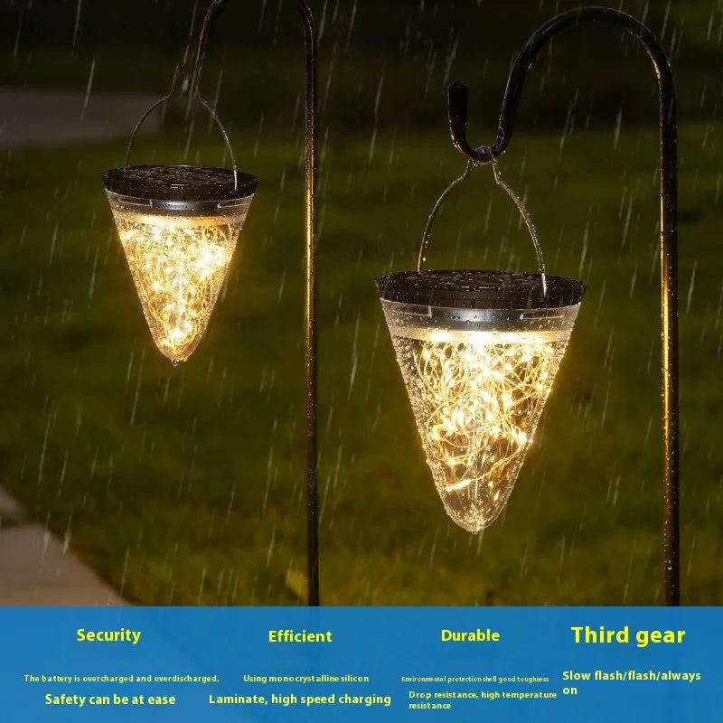 Led Solar Lamps, Outdoor Tree Camping Lamps, Waterproof Decorative Chandeliers, Courtyard and Garden Lamps Oasis Select