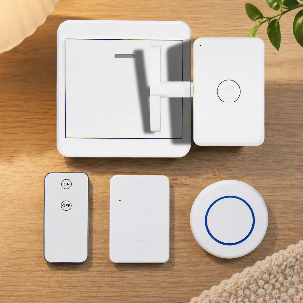 USB Rechargeable Wireless Remote Control Button Pusher, Smart Automatic Light Switch for Home Oasis Select