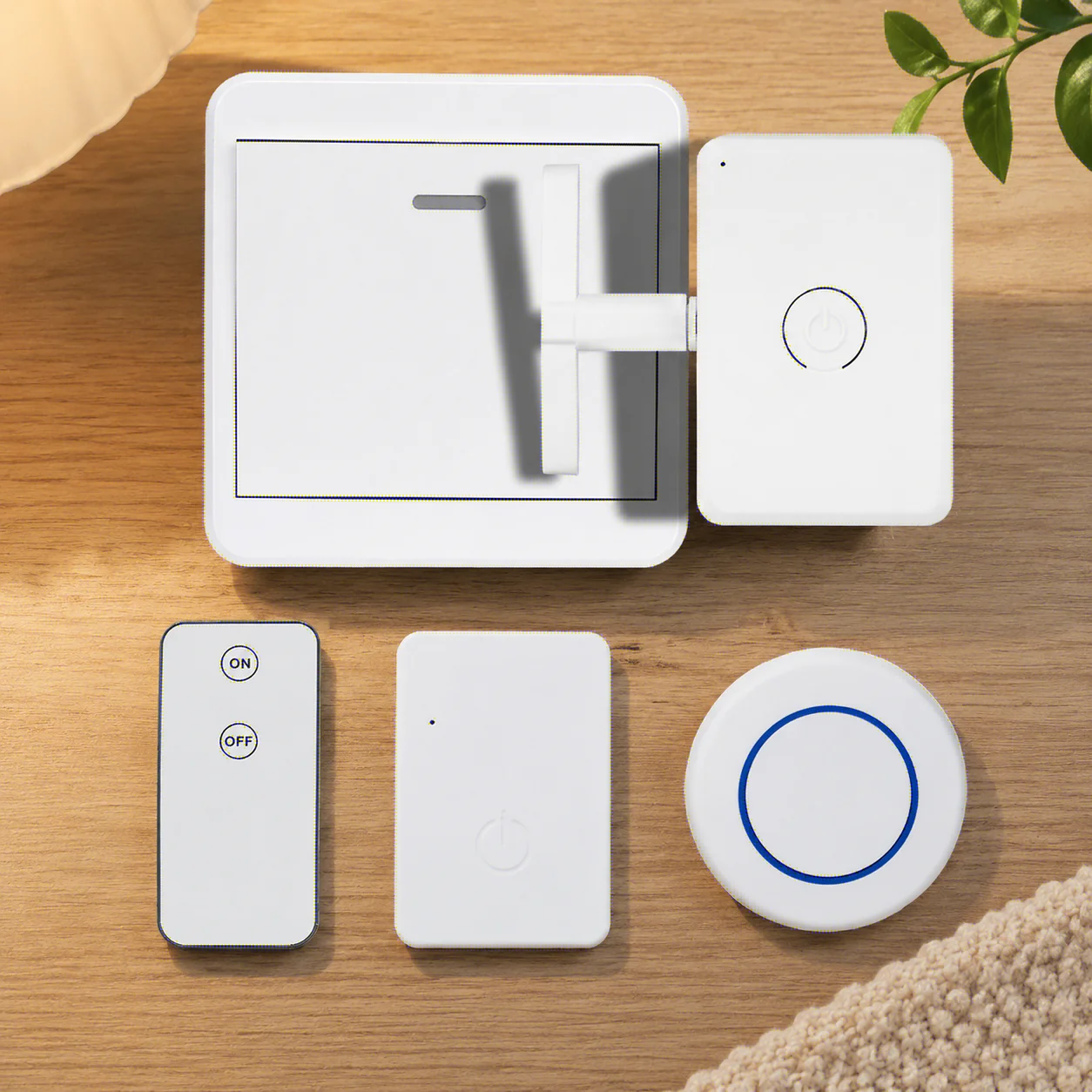 USB Rechargeable Wireless Remote Control Button Pusher, Smart Automatic Light Switch for Home Oasis Select