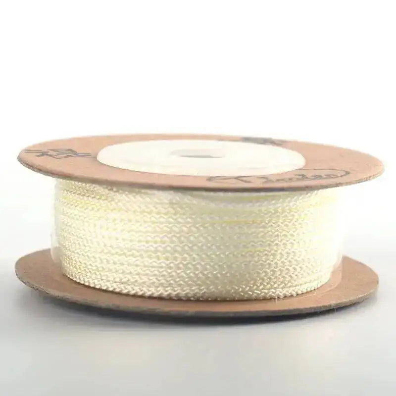 110meters 1mm Cotton Thread Hand Woven Cotton Wire/Cord/String/Rope for Braiding Bracelets Crafts Gift Box Packaging Oasis Select Off-white 302 1.0mm 11m