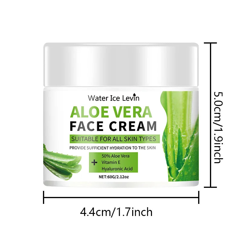Aloe Vera Face Cream – Hyaluronic Acid & Collagen Moisturizer Face Moisturizer Cream Oasis Select