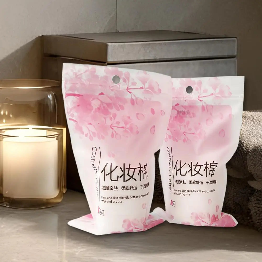 Disposable 100/200PCS Cosmetic Wipes Nail Art Cleaning Round Pads Soft Daily Supplies Facial Cotton Makeup Remover Tools Oasis Select China Mainland 200pcs 2 pack