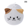 Cute Rabbit Anti-Deformation Laundry Bag Mesh Washing Pouch for Bras Underwear Lingerie Machine-Wash Special Home Travel Use Oasis Select A4