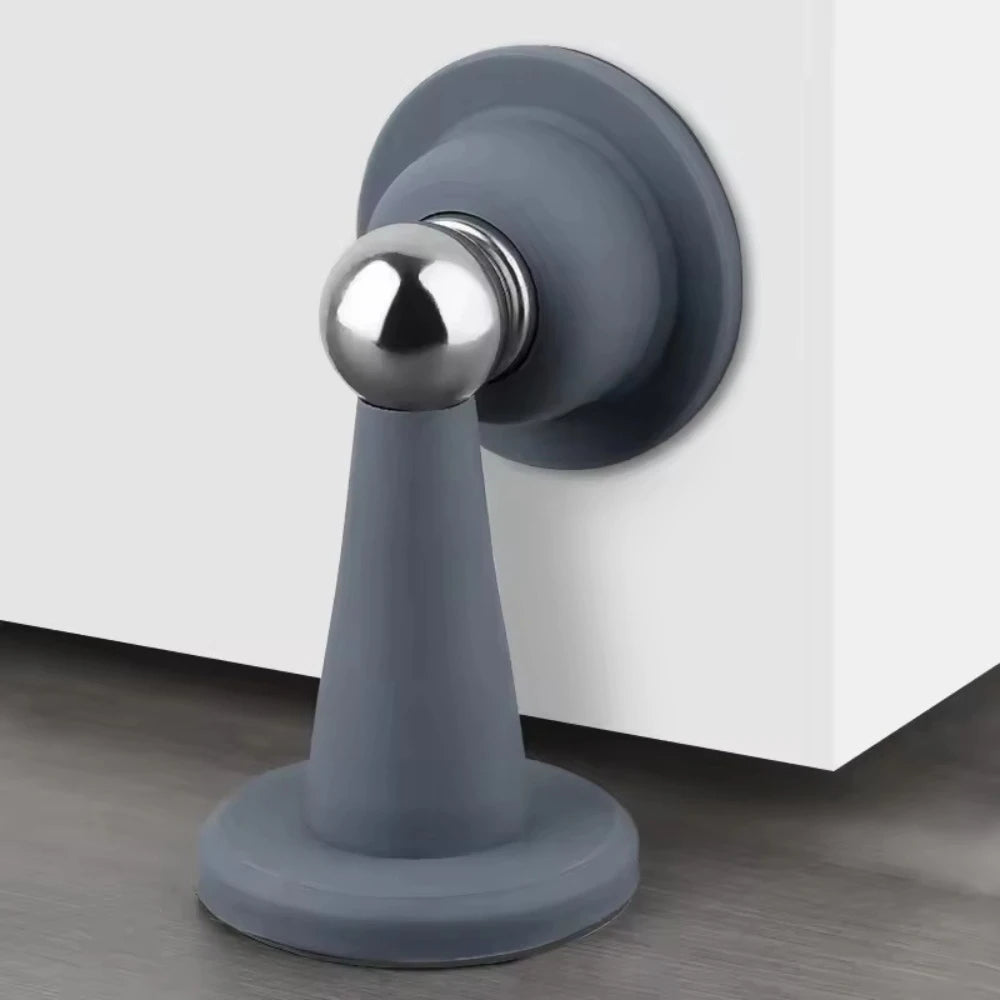 Silicone Anti-collision Door Stopper Strong Magnetic Silent No Punching Wall Floor Compatible Door Holder Oasis Select
