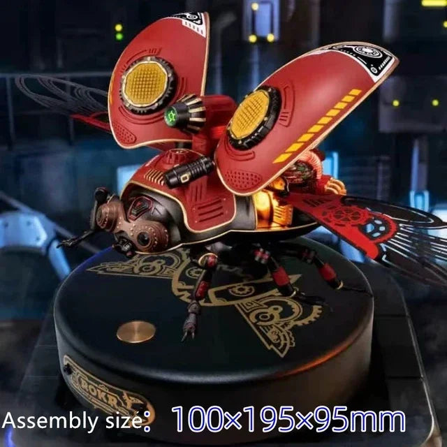 Attack giant shovel armor metal assembly model toy mechanical beetle building block mecha birthday gift Oasis Select The Beatles