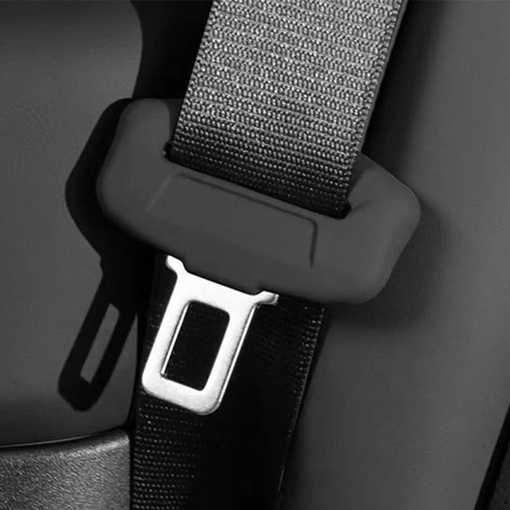 Universal Seat Belt Buckle Protection Cover Car Seat Belt Buckle Protector Cover Soft Silicone Anti-Collision Protector Case 1PC Oasis Select
