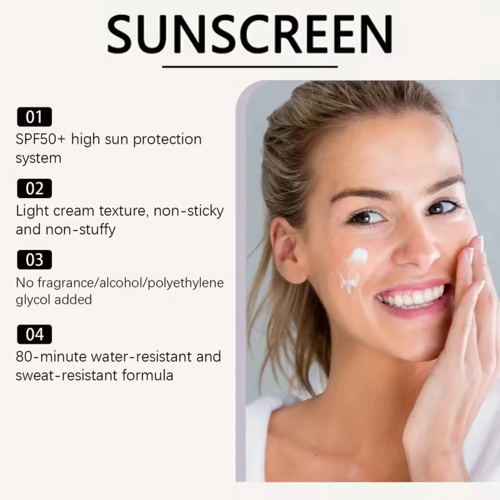 SPF 50 Sunscreen – Tallow PDRN, Collagen, Sensitive Skin SPF Sunscreen Cream Oasis Select