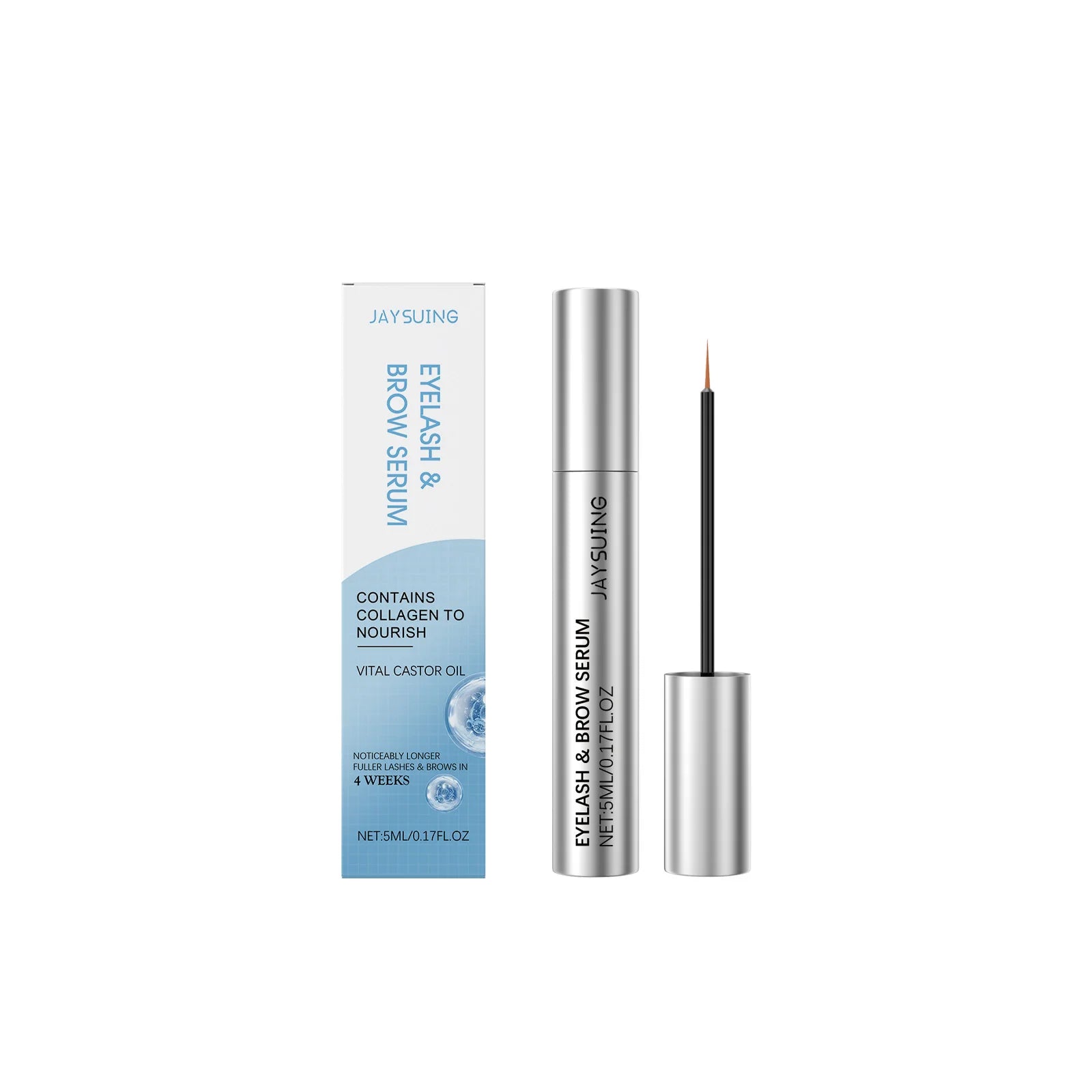 Jaysuing Eyelash Growth Serum – Longer, Thicker Lashes 5ml Eyelash Growth Serum Oasis Select 5ml 15g