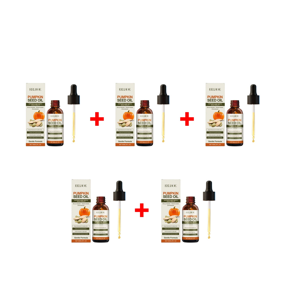EELHOE Pumpkin Seed Oil – Nails, Hair & Skin Care 60ml Multi-Use Beauty Oil Oasis Select 5PCS