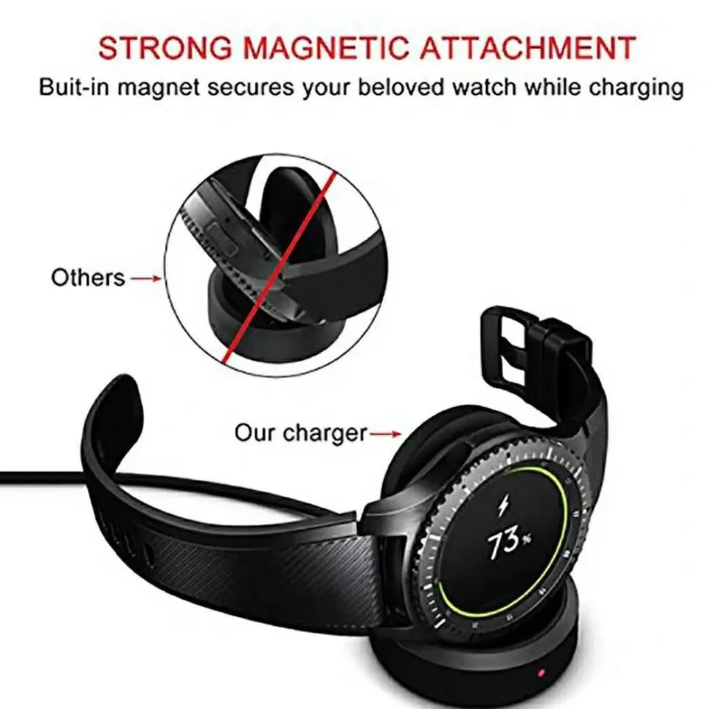 Magnetic Charger for Samsung Gear S3, S2 & Galaxy Watch Smartwatch Charger Oasis Select