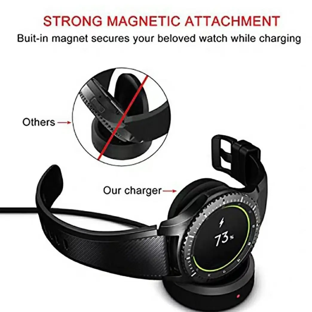 Magnetic Charger for Samsung Gear S3, S2 & Galaxy Watch Smartwatch Charger Oasis Select