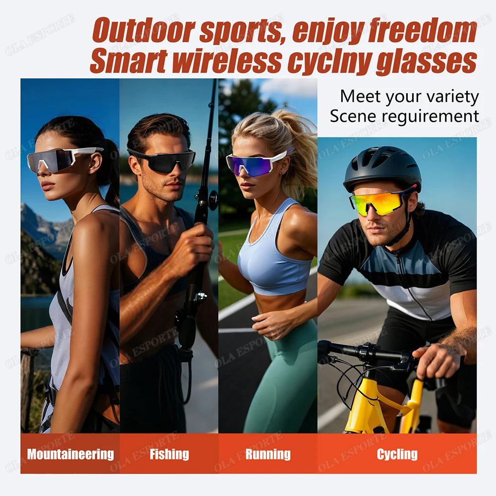 Ola Esporte Bluetooth 5.4 Smart Audio Sunglasses | UV Protection
