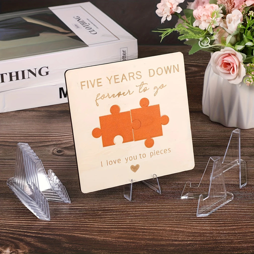 10/30pcs Transparent Acrylic Coin Display Stand Trading Card Stand Commemorative Coin Mini Stand Badge Stand Ornament Oasis Select
