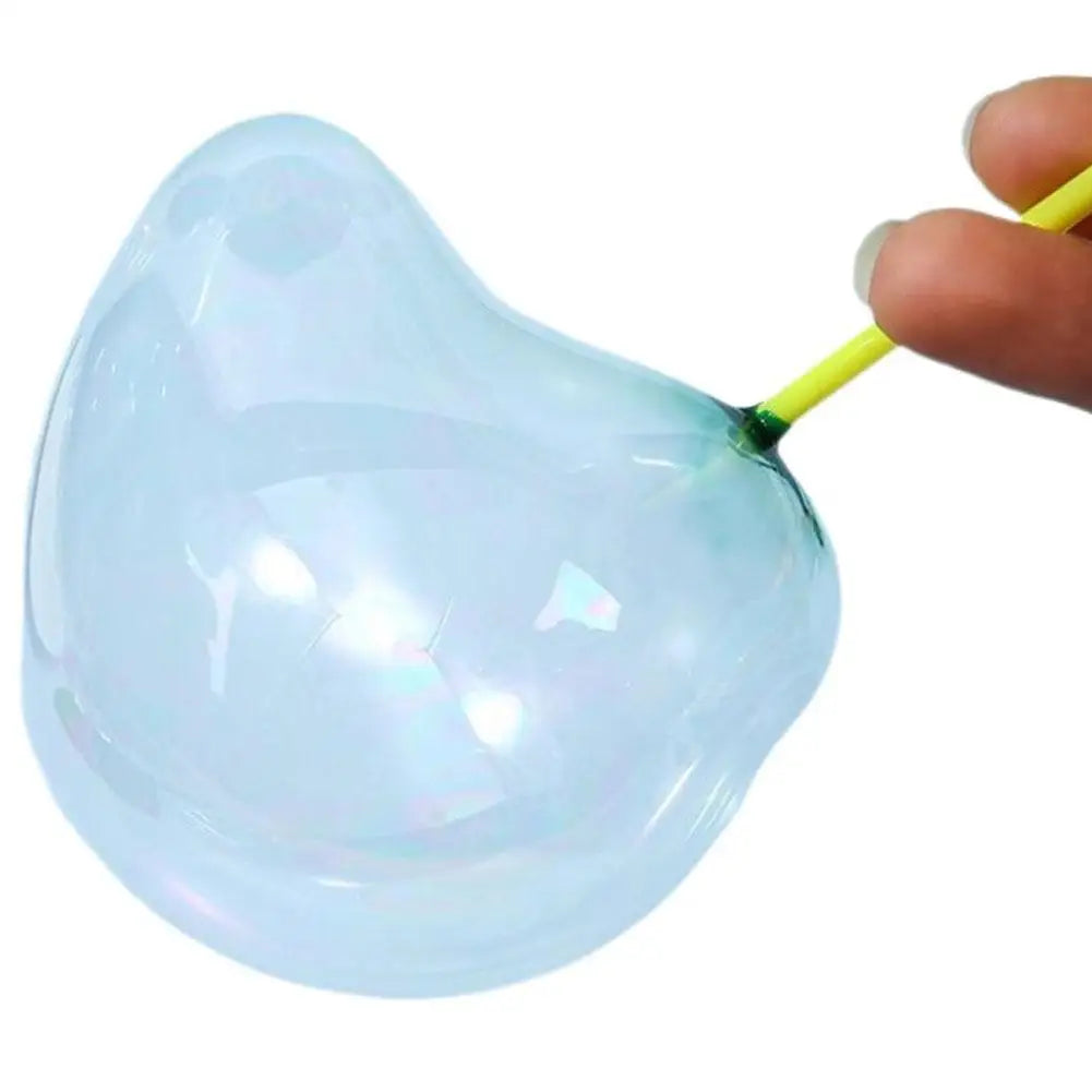 10PCS Fun Blowing Rubber Air Balloon Aluminum Tube Bubble Wrap Carnival Reward Package Game Children Birthday Party School Gift Oasis Select