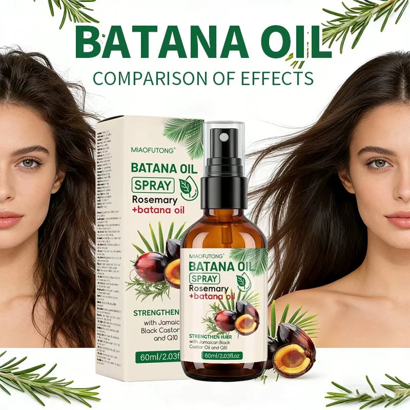 Batana hair care essential oil spray is rich in batana and rosemary ingredients to prevent dryness, hair care Oasis Select Default Title
