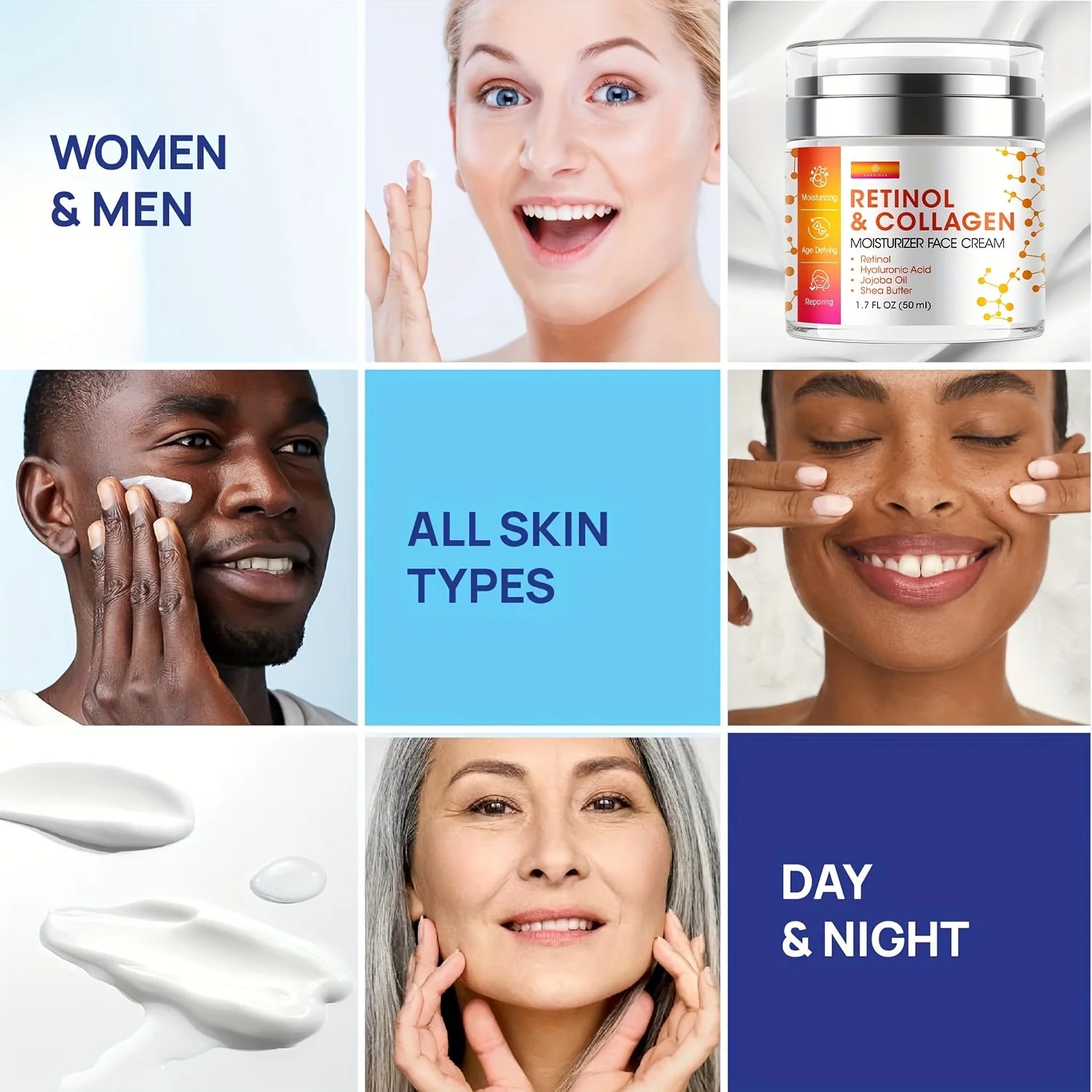 GORGIQUE Face & Neck Moisturizer Cream – Unisex, 50ml Face & Neck Cream Oasis Select
