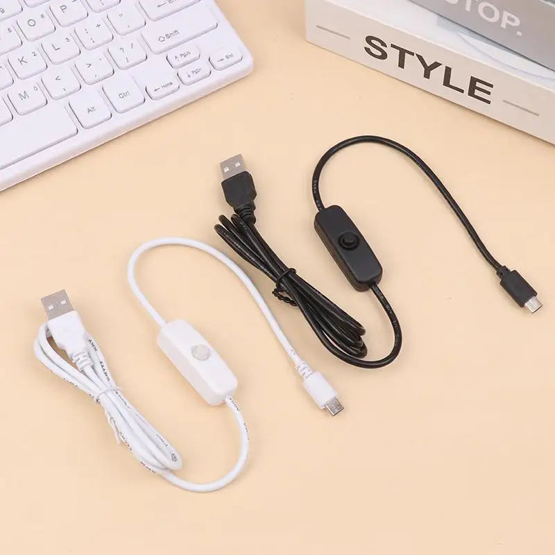 USB Type-C Extension Cable With On Off Switch USB To Type C Extension Cable For USB Lamp USB Fan LED Strip Lamp Bulb Light Oasis Select