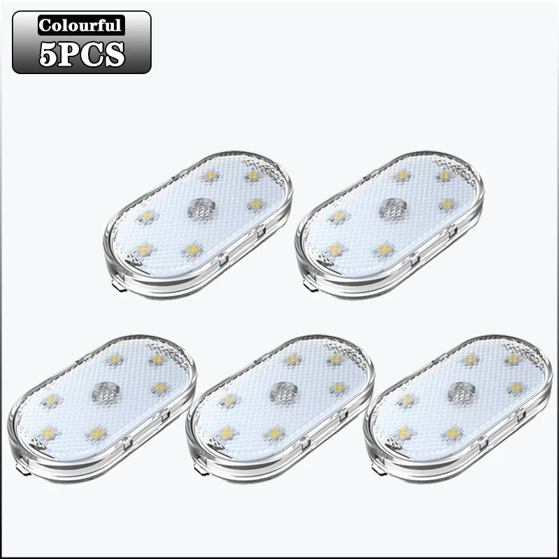 20PCS Skateboard Lights Longboard Fluorescent LED Flash Night Glowing USB Rechargable Scooter Board Underglow Lamp Decors Oasis Select 5PCS