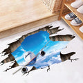 3D three-dimensional wall stickers Airplane stickers Room decoration wall stickers Oasis Select 1.15m x 0.57m