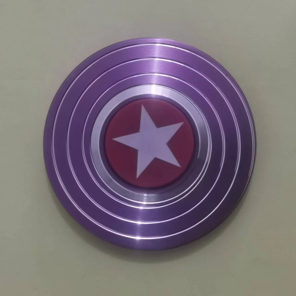 Finger Spinner Shield Aluminum Alloy Fidget Spinner Stress Relief Toy Spinner Oasis Select DARK GRAY
