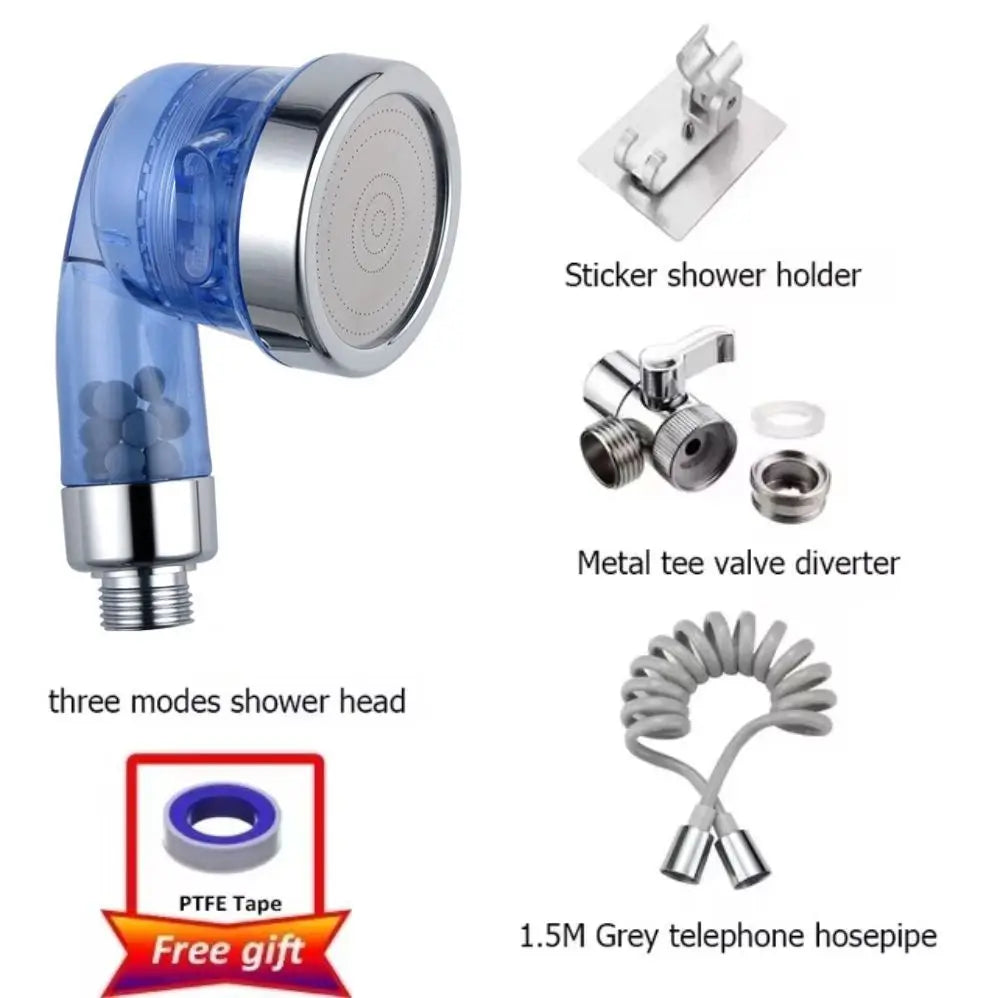 New Faucet extender external shower head bathroom faucet adapter attachment washbasin faucet external shower head set Oasis Select SIiver set F