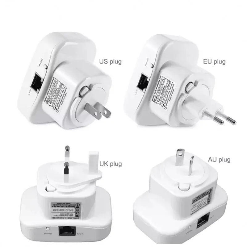 Wifi Repeater Wireless Signal Amplifier Extended Network Enhancer Wifi Extender EU US Home Router Signal Amplification Extension Oasis Select