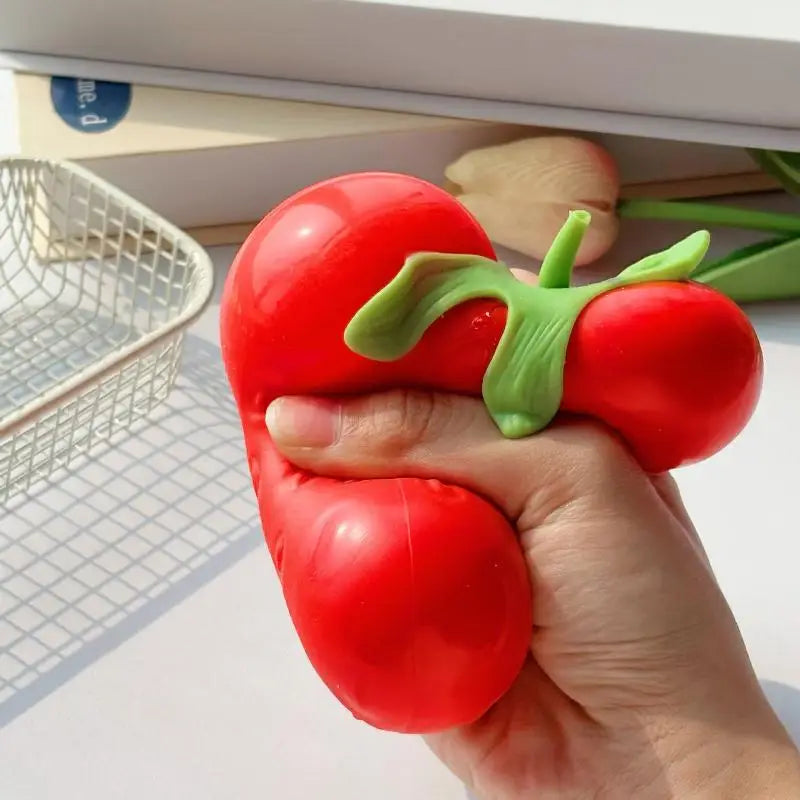 Simulation Strawberry Slow Rising Toy, Soft Squeeze Stress Relief Toy for Kids Adults Oasis Select