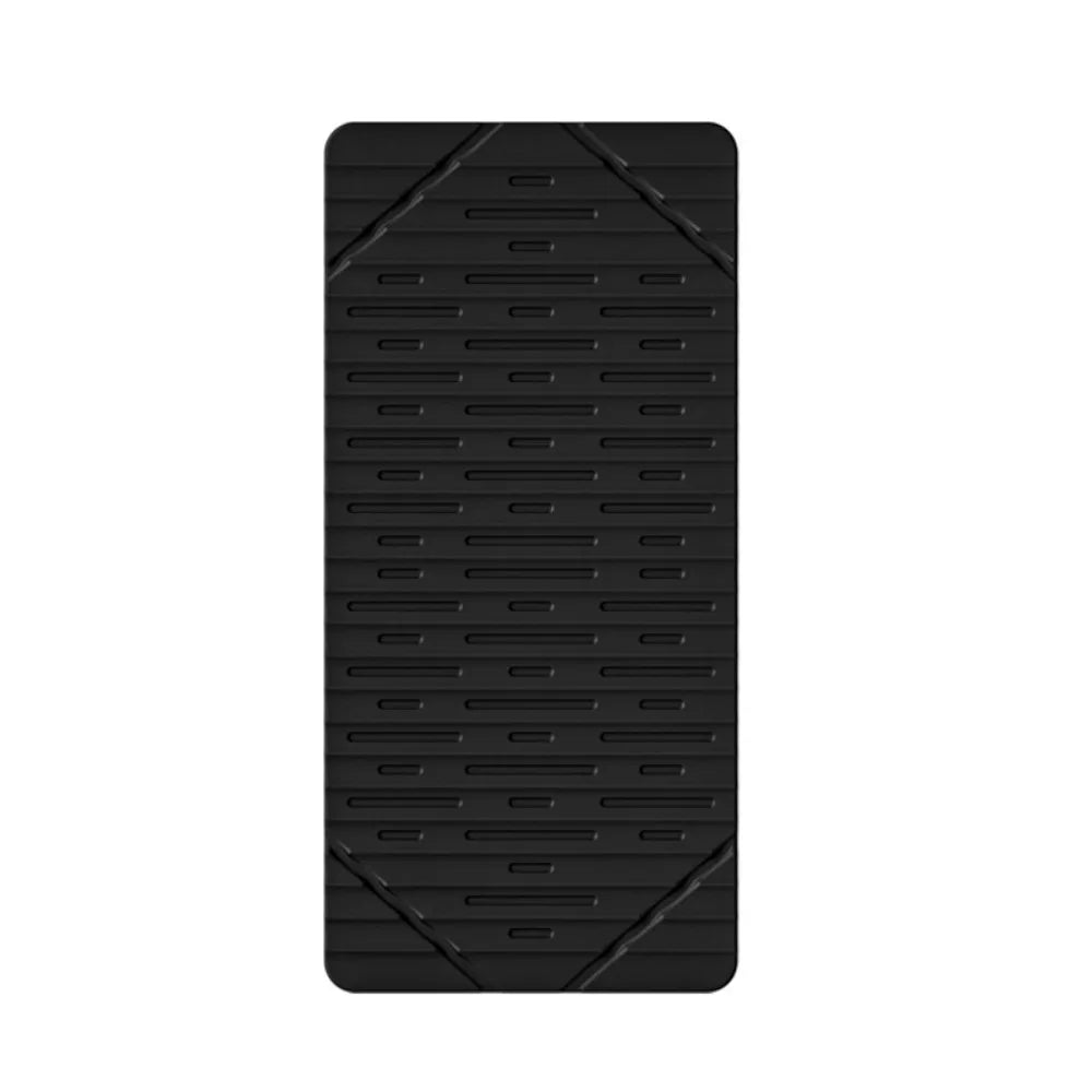 Silicone Bendable Phone Holder Anti-Slip Design Multi Functional Flexible Phone Stand Portable Folding Deformation Oasis Select Black