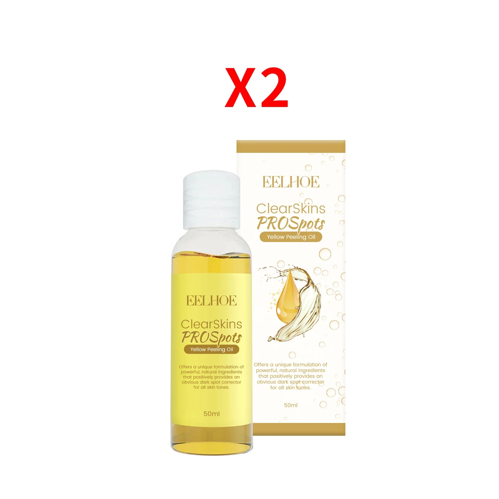 Eelhoe Exfoliating Body Oil – Acne, Pigmentation & Skin Renewal Exfoliating Body Oil Oasis Select 2pcs