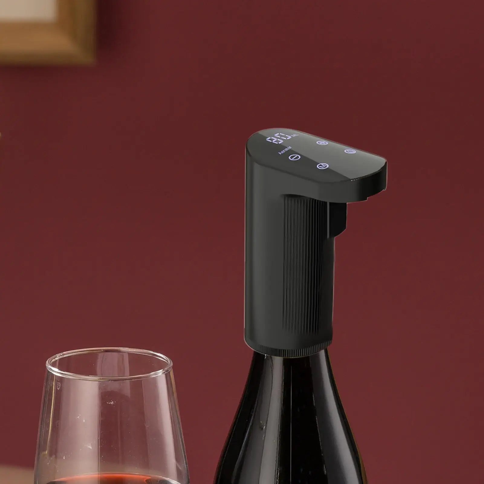Electric Wine Decanter USB Rechargeable Wine Dispenser Whiskey Adjustable Quantity Liquor Wine Pump Wine Accessories for Oasis Select