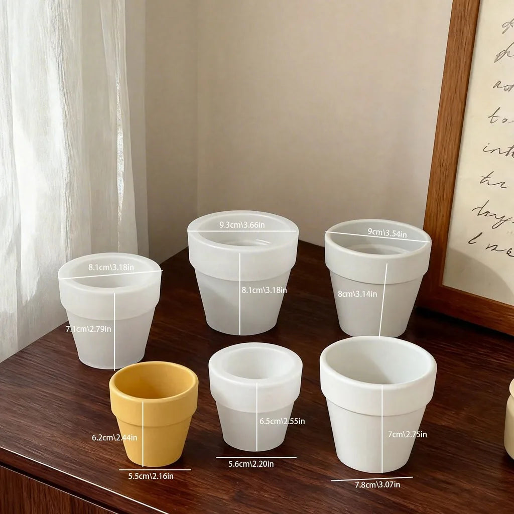 DIY Silicone Flower Pot Mold | Cement & Plaster Planter Mold