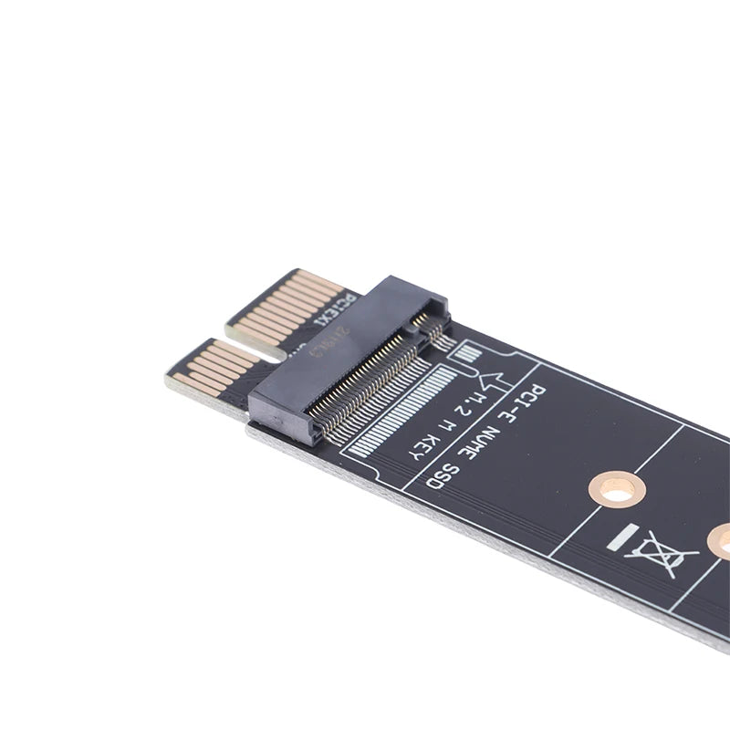 1Pc PCIE to M2 Adapter NVMe SSD M2 PCIE X1 Raiser PCI-E PCI Express M Key Connector Internal Solid State Drive Oasis Select Onesize