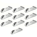 10/20/40pcs Thickened Stainless Steel Angle Code 90 Degrees Right Angle Fixed Bracket Furniture Connectors Oasis Select 10pcs