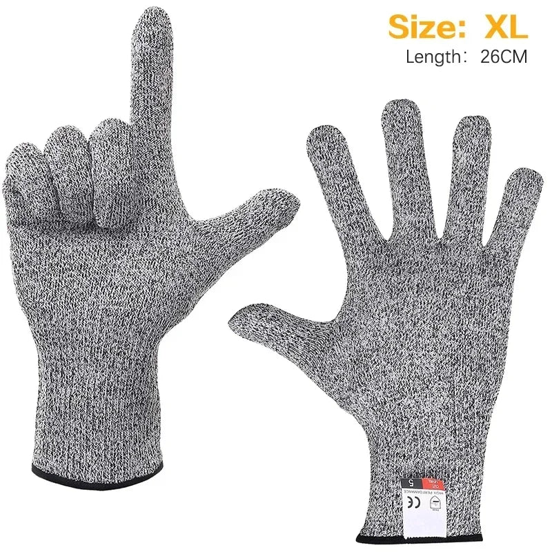 Cut Resistant Gloves Food Grade Level 5 Protection, Safety Kitchen Cuts Gloves for Mandolin Slicing, Fish Fillet Oasis Select XL 1Pair
