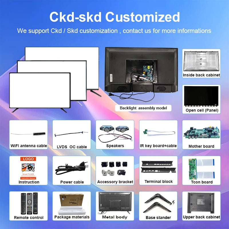 Large Screen UHD 70 Inch Television 32 43 50 55 65 75 85 98 100 Inches Fhd Android Led Lcd Smart Tvs with Wifi Oasis Select