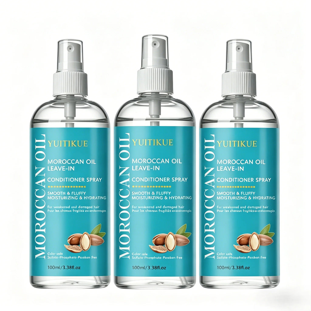 Moroccan Argan Oil Leave-In Conditioner Spray – Anti-Frizz