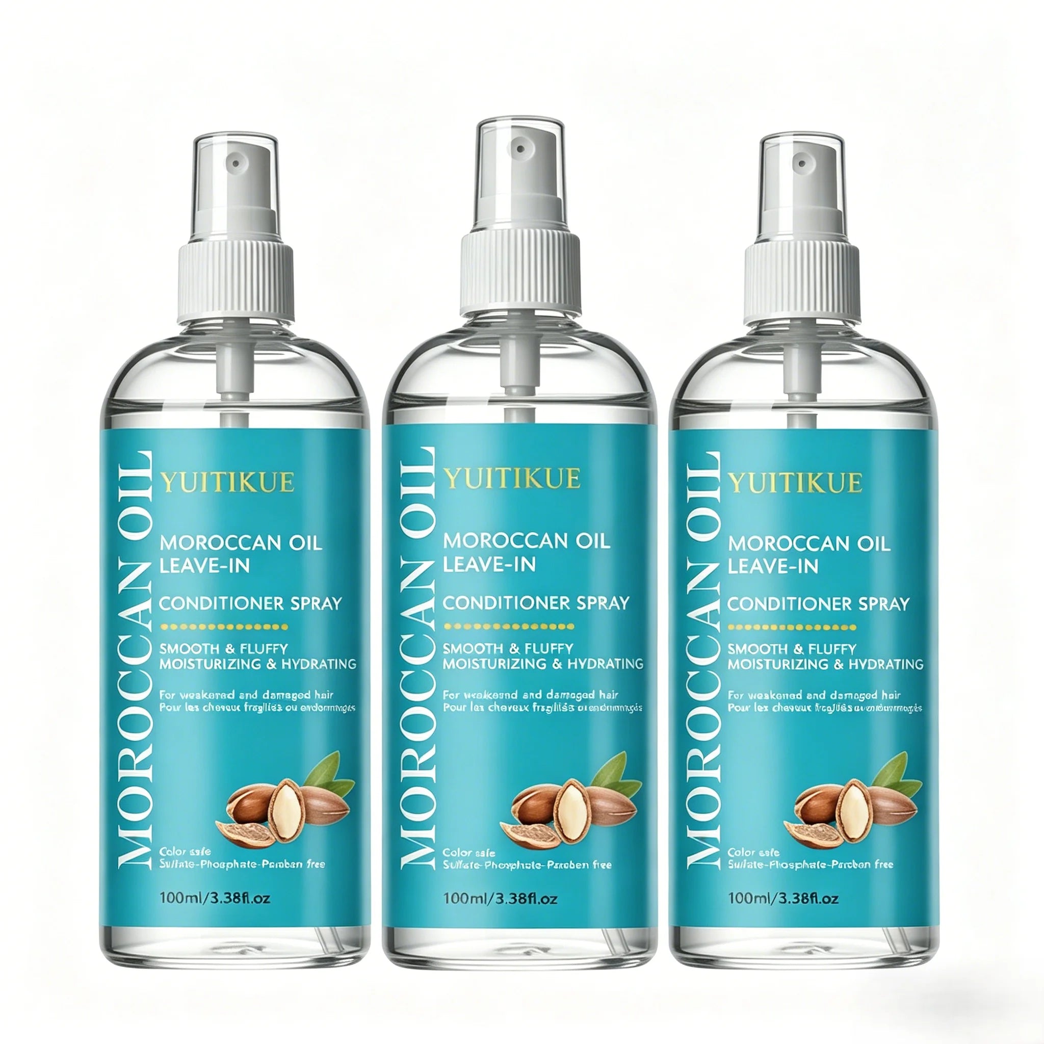 Moroccan Argan Oil Leave-In Conditioner Spray – Anti-Frizz