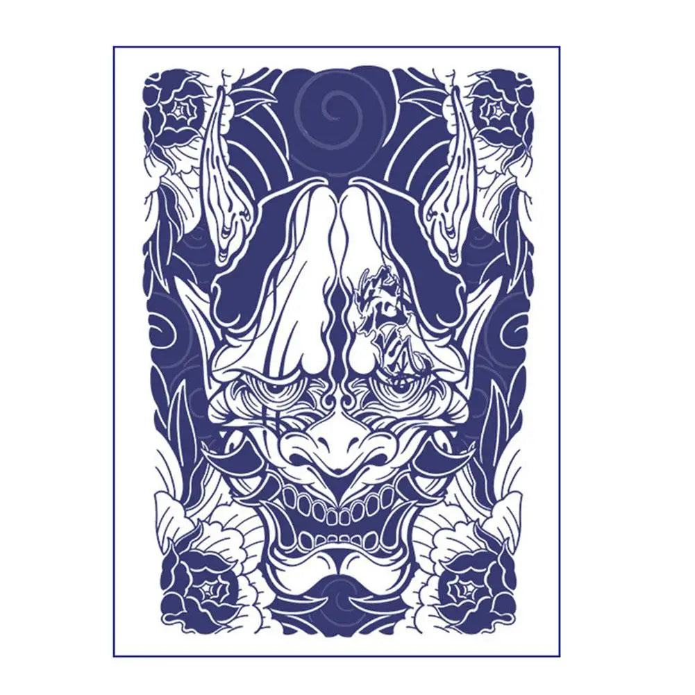 Waterproof Temporary Tattoo Sticker Semi-permanent Non-reflective Old Traditional Blossom Arm Koi Fish Fake Tattoos Oasis Select