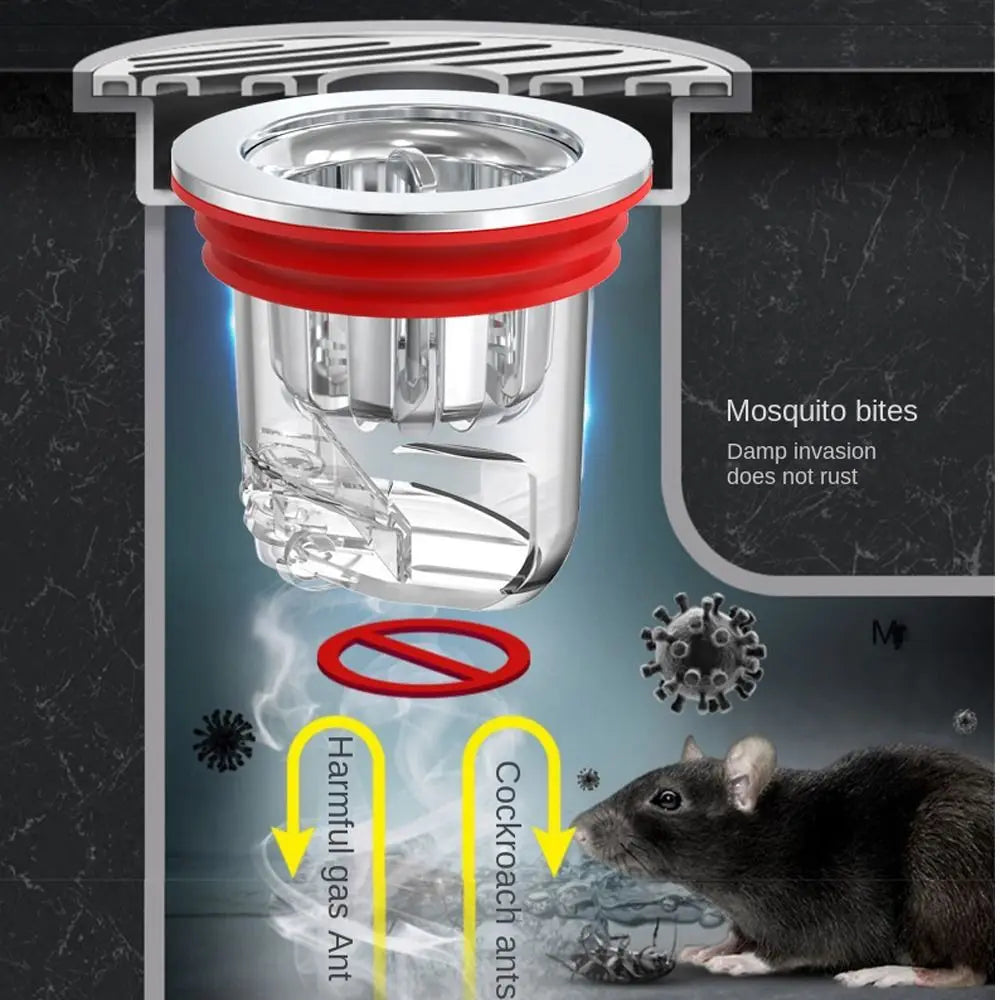 New Creative Floor Drain Anti Odor Insect Prevention Basin Drain Filter Colander Removable Sewer Strainer Plug Oasis Select
