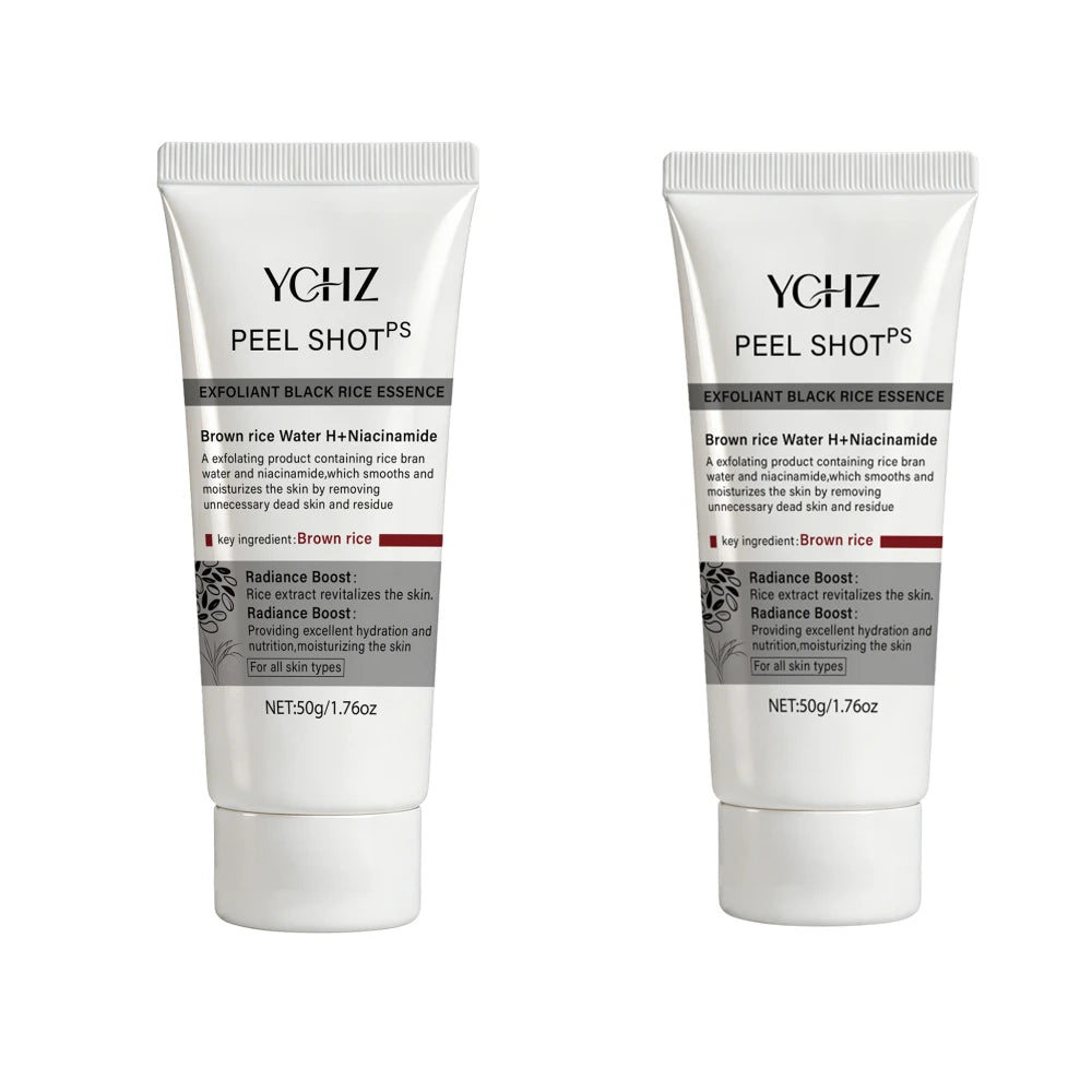Brown Rice Exfoliating Gel – Smooth & Moisturize Skin | YCHZ Face Exfoliating Gel Oasis Select 2Pcs 50g