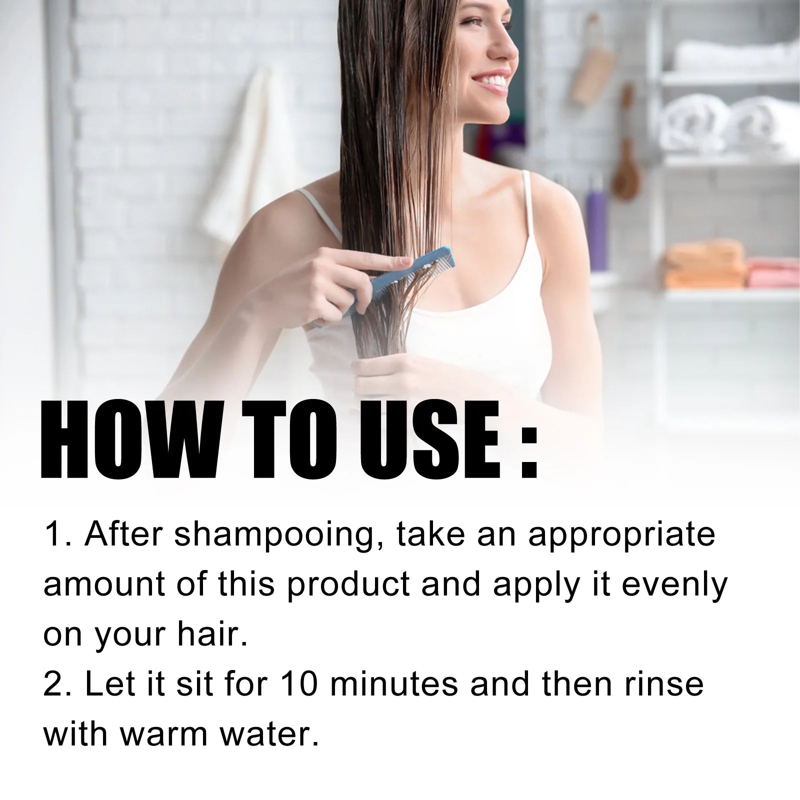 OceAura Hair Mask – Deep Moisture, Smooth & Frizz Control