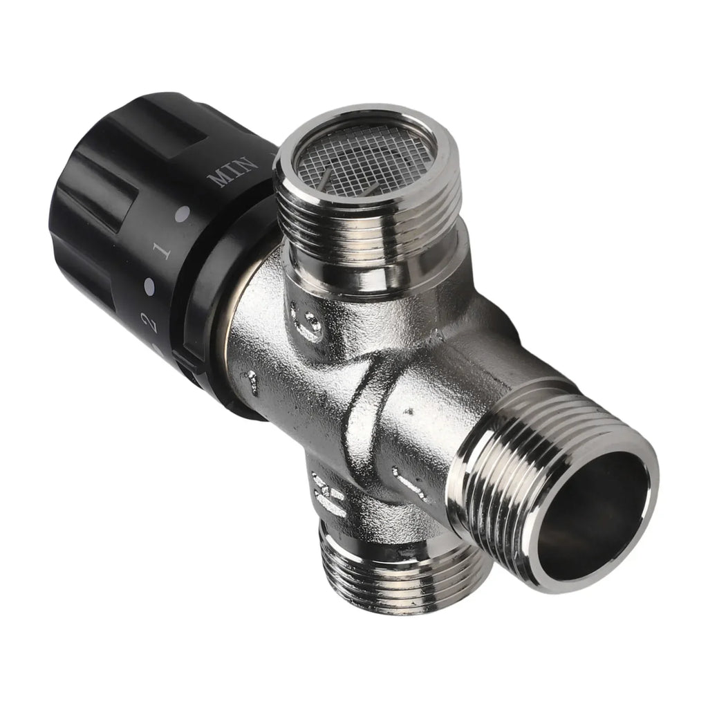 Solar Heater 34 Inch DN20 Thermostatic Mixing Valve Advanced Technology to Prevent Scalding and Comfort in Water Use Oasis Select
