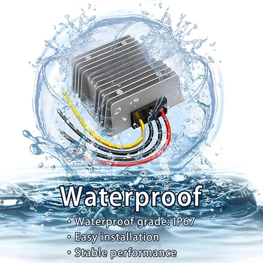 48V to 24V 5A-20A Step Down Buck DC-DC Power Converter 48 Volt to 24 Volt 5 AMP Voltage Regulator Voltage Reducer with CE RoHS Oasis Select