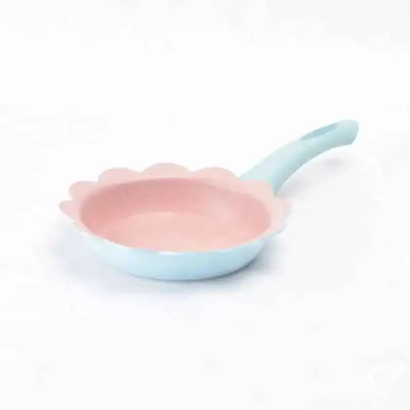 16cm Baby Food Non-stick Pan Supplement Pot Maifan Stone Children Milk Pot Soup Noodle Omelette Pot Oasis Select