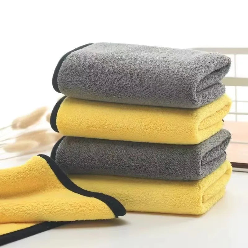 1/5/10/20pieces 30x30/60CM Car Wash Microfiber Towel Car Cleaning Drying Cloth Hemming Car Care Cloth Detailing Car Wash Towel Oasis Select