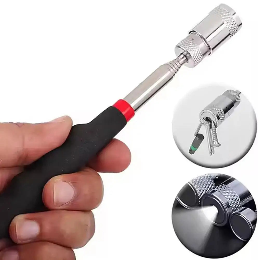 Telescopic Magnetic Pen Handy Tool Magnet Capacity for Picking Up Nut Bolt Adjustable Pickup Rod Stick Oasis Select