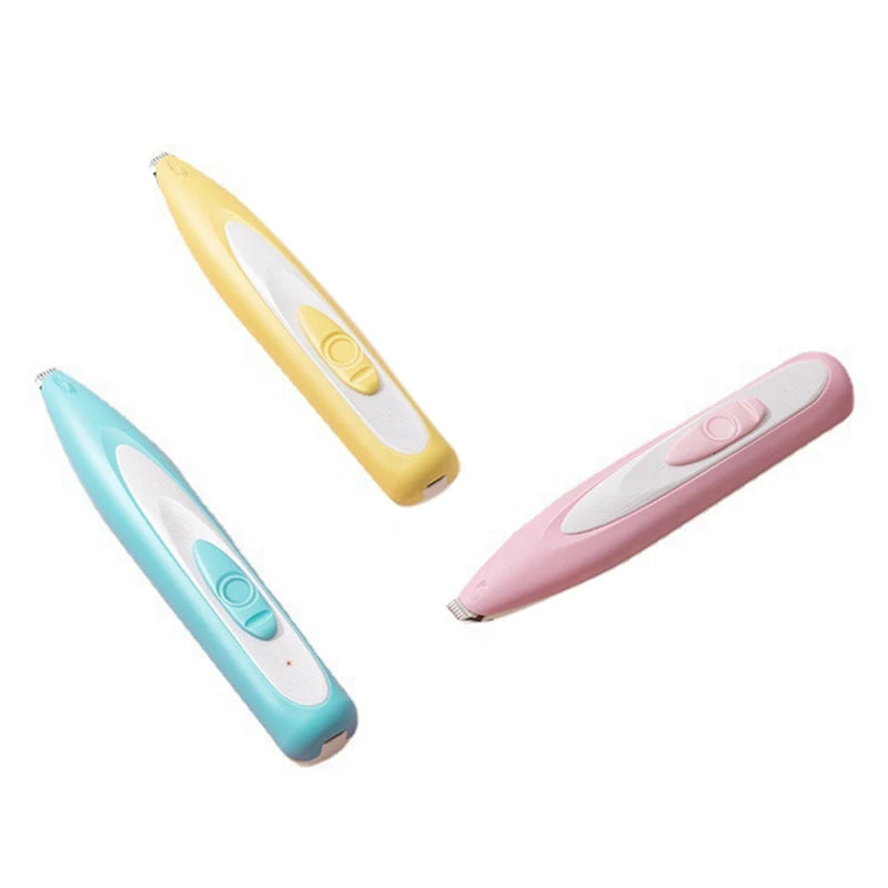WISH Electric Pet Paw Trimmer Light For Cats And Dogs,Low Noise Waterproof Grooming Tool For Paws, Eyes, Ears, And Buttocks Oasis Select